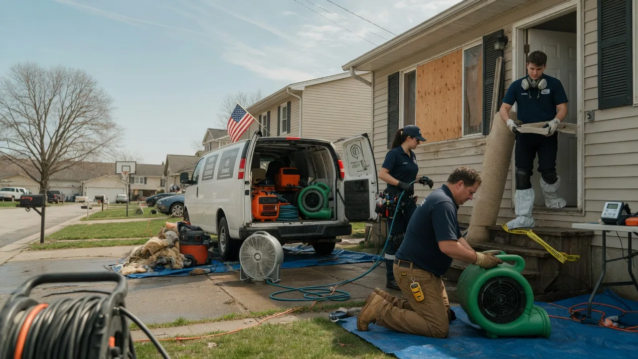Water Damage Restoration in Strathmore, CA near me